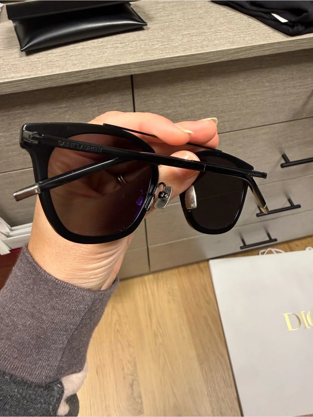 Saint Laurent black sunglasses